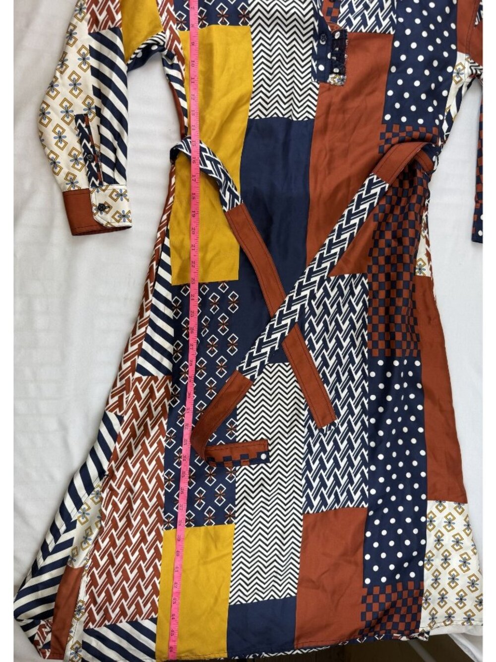 Tory Burch Bianca Silk Shirt Dress Size 0 - Picture 7 of 7